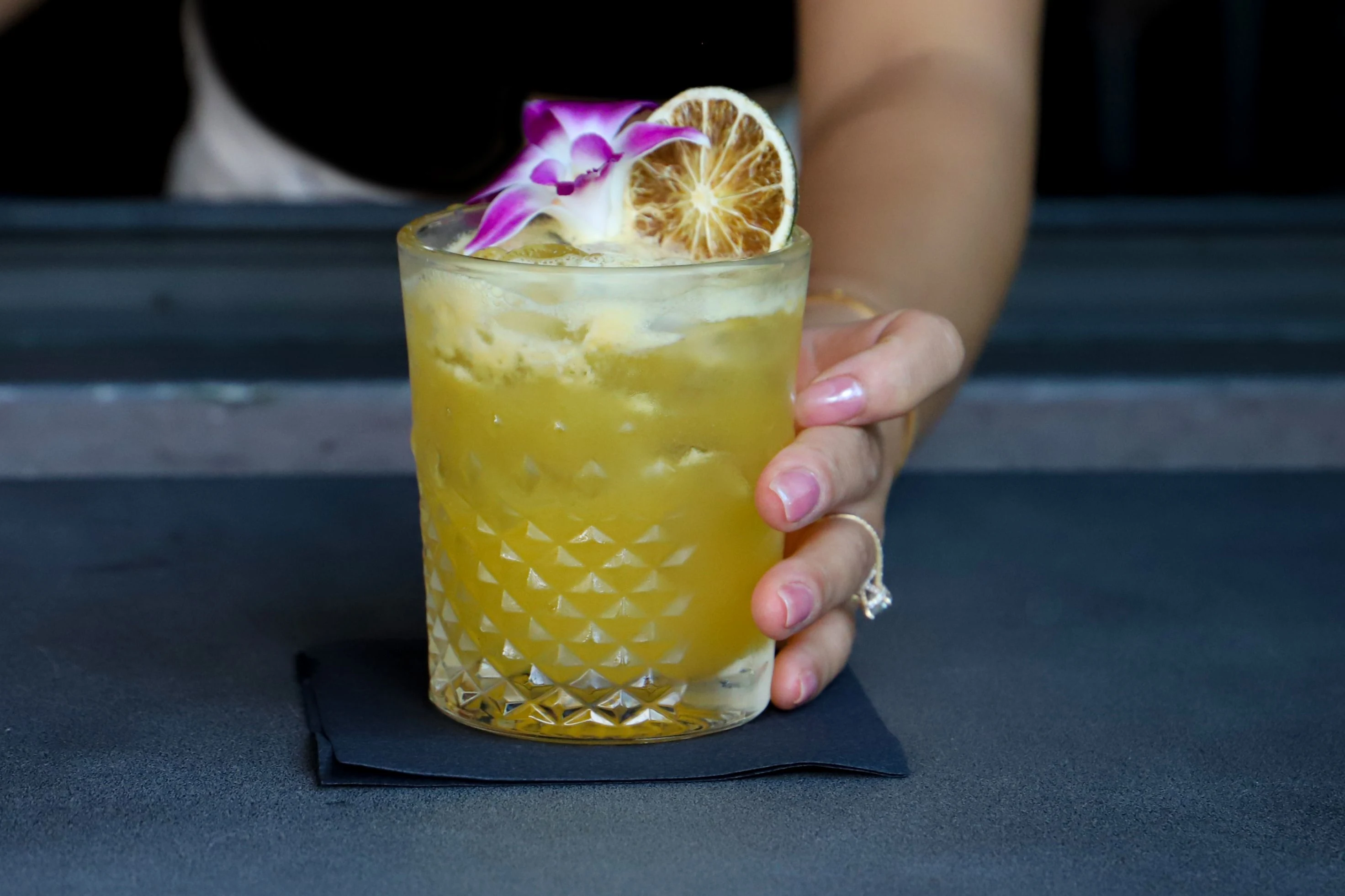 Passion Fruit Cocktail - Drink Menu